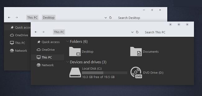 10 Dunkles Design für Windows 10