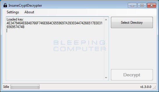 Comment décrypter le ransomware InsaneCrypt (Everbe 1.0)