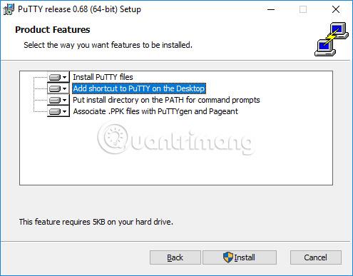 Comment installer PuTTY sur Windows