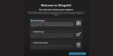 Как управлять пакетами приложений с помощью WingetUI в Windows 11