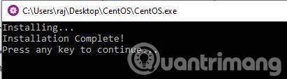 WSL Windows 10에 CentOS 설치