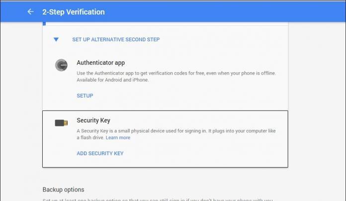 Proteggi il tuo account Google con una chiave di sicurezza USB