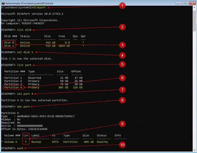 Comment utiliser DISM pour copier et restaurer des images FFU