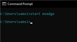 Как запустить MS Edge и открывать URL-адреса из командной строки