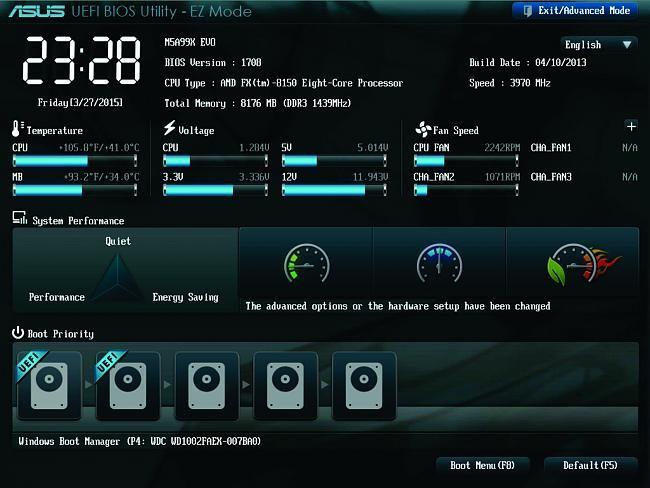 BIOS でレガシーから UEFI に変換する方法