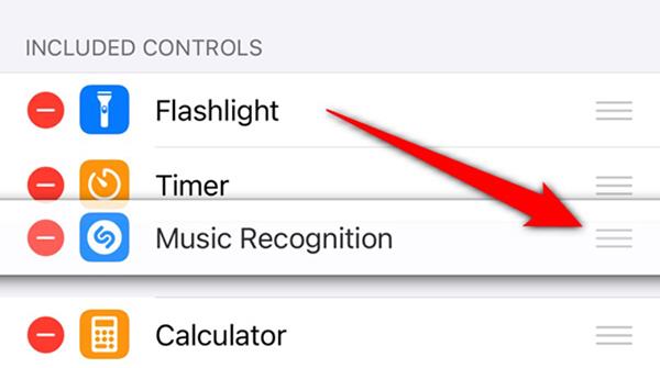 iPhone의 제어 센터에 Shazam 버튼을 추가하는 방법