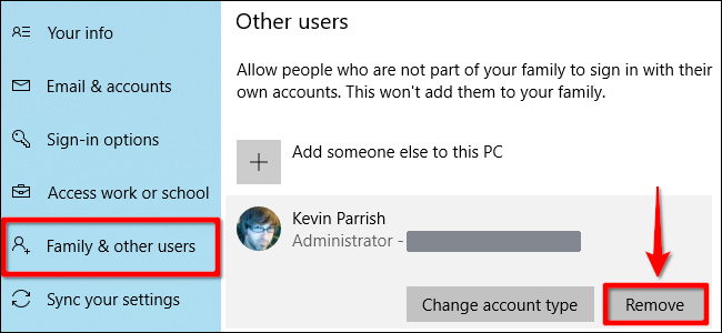 Come rimuovere il PIN e altre opzioni di accesso su Windows 10