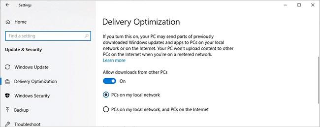 Windows 10이 인터넷 대역폭을 낭비하는 6가지 방법