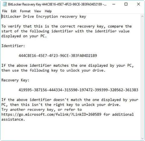 Windows 10 で BitLocker 回復キーを見つける方法