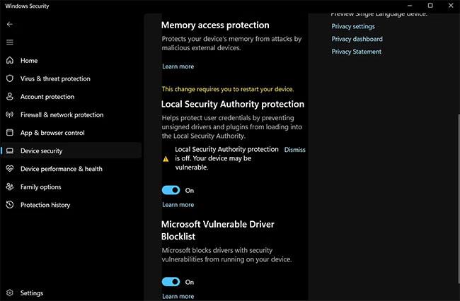 Comment activer la protection de l'autorité de sécurité locale (LSA) dans Windows 11