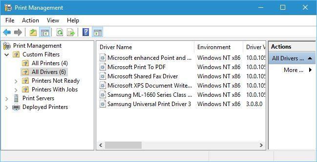 오류 수정 Windows 10, 8.1, 7에서 인쇄 스풀러 서비스가 실행되고 있지 않습니다.