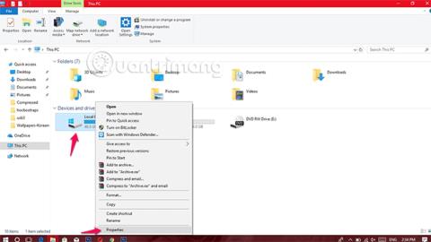 Istruzioni per impostare limiti di avviso sullo spazio su disco per evitare di rallentare Windows