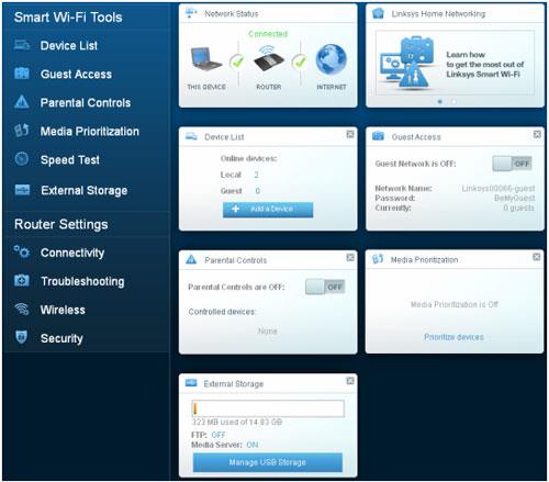 Come accedere a Linksys Smart WiFi tramite browser web