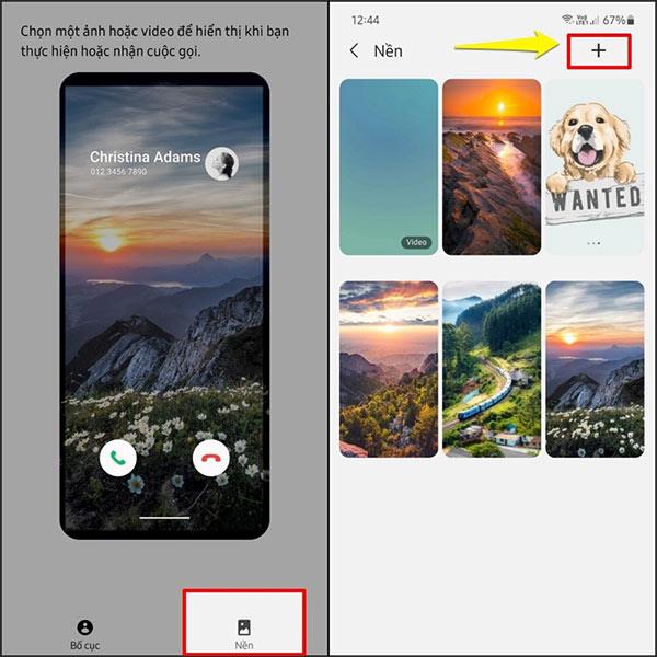 Comment définir le fond d'écran des appels sur Samsung