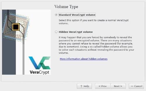 Anleitung zum Verschlüsseln von USB mit VeraCrypt