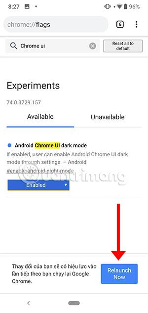 Chrome Android에서 다크 모드를 켜는 방법