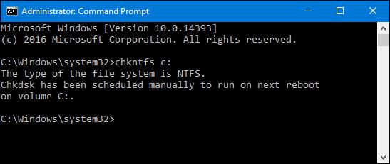 Vérifiez et corrigez les erreurs du disque dur avec la commande chkdsk sous Windows