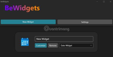 Instructions dutilisation de BeWidgets pour afficher des widgets accrocheurs sur linterface Windows 11