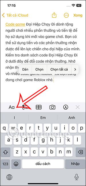 Comment utiliser les guillemets dans les notes iPhone