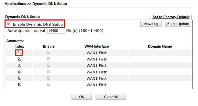 Comment installer et configurer DDNS sur le routeur Draytek