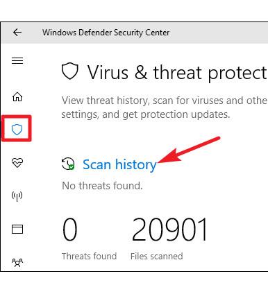 Anweisungen zur Verwendung von Windows Defender