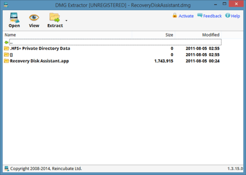 3 strumenti per leggere gratuitamente le estensioni dei file DMG su PC Windows