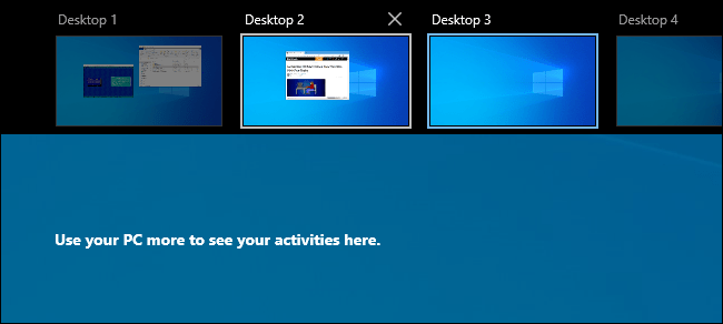 Comment déplacer Windows vers un autre bureau virtuel sous Windows 10