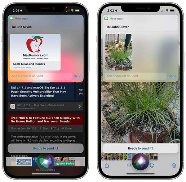 Nuove funzionalità di Siri su iOS 15