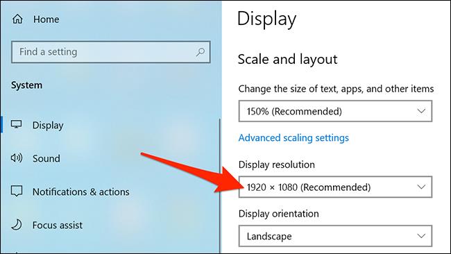 Windows 10で画面解像度を確認する方法