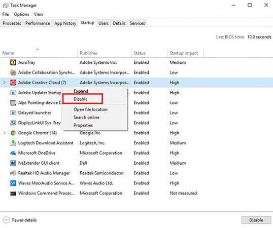 Come velocizzare l'avvio di Windows 10