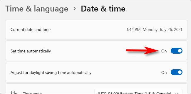 Windows 11에서 날짜와 시간을 변경하는 방법