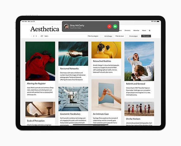 Riepilogo delle nuove funzionalità di iPadOS 14