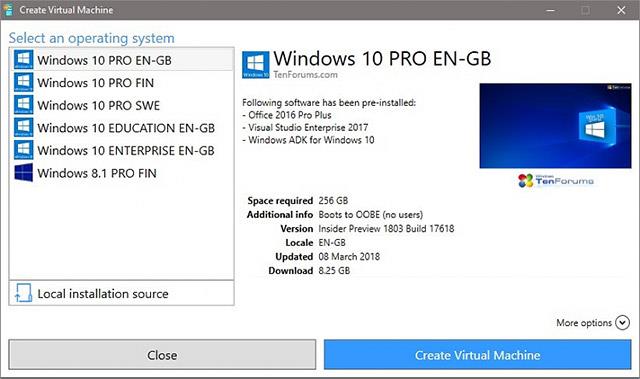 Come creare un repository di macchine virtuali per Hyper-V Quick Create