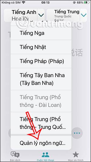 如何在 iPhone 上直接翻譯對話