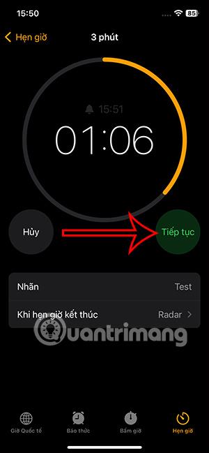 Comment définir plusieurs minuteries sur iPhone