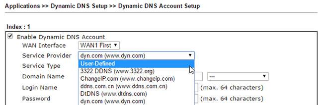 Comment installer et configurer DDNS sur le routeur Draytek