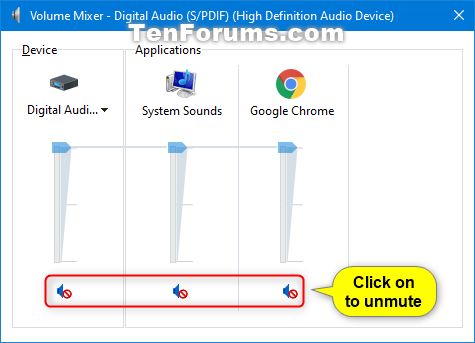 Come disattivare/attivare il volume in Windows 10