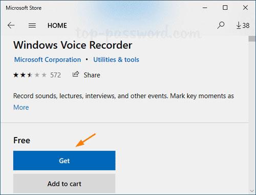 Comment accéder et utiliser l'application Voice Recorder sous Windows 10