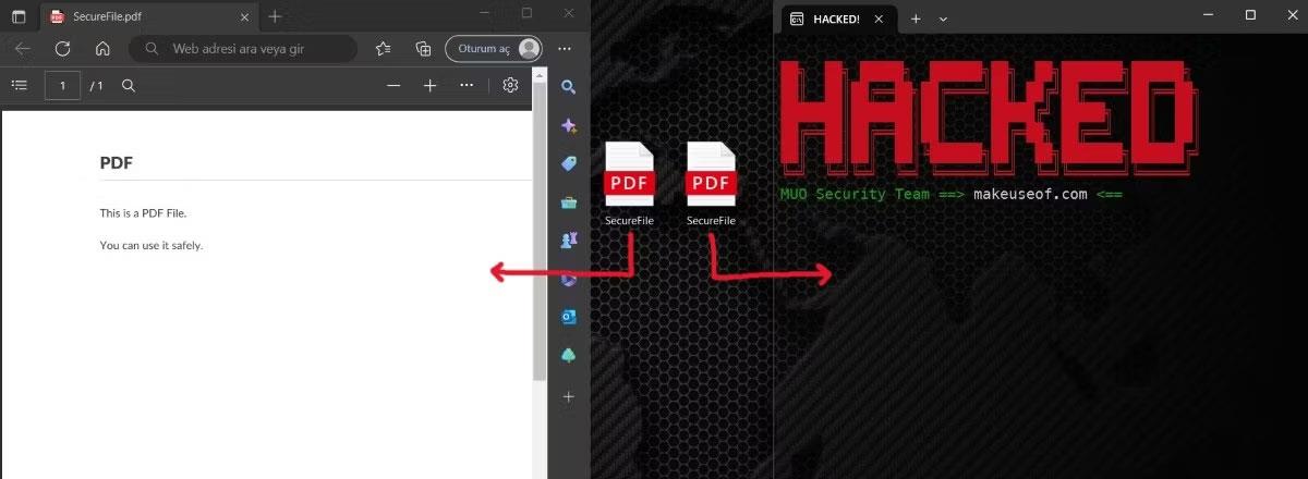 トロイの木馬が RLO 手法を使用して PDF ファイルになりすます方法