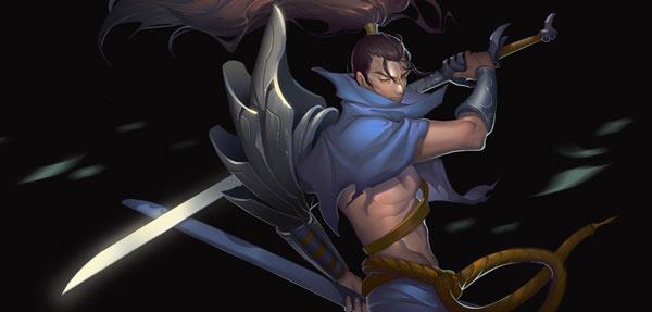 Yasuo LOL Full-HD-Hintergrundbilder für Computer und Telefone