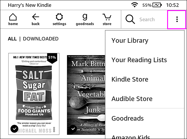 Comment redémarrer et réinitialiser Amazon Kindle