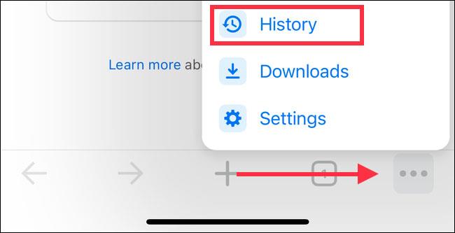 Instructions pour supprimer l'historique de navigation Chrome sur iPhone et iPad