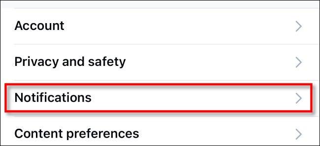 iPhoneおよびiPadでTwitterからの通知をオフにしてカスタマイズする方法