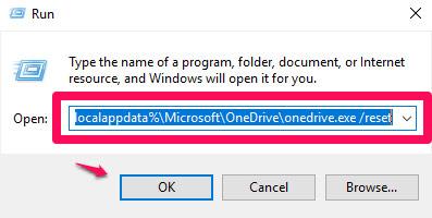 Windows 10의 작업 표시줄에 누락된 OneDrive 아이콘 수정