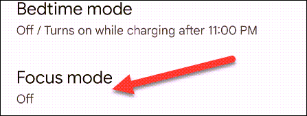 Comment utiliser le mode Focus sur Android