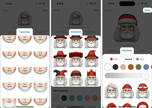 Come creare memoji di Babbo Natale su iPhone