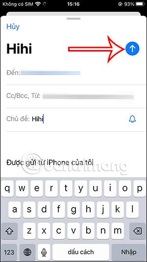 如何在 iPhone 上安排電子郵件發送