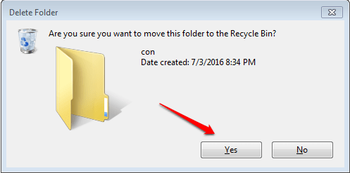 Utilizza CMD per creare una cartella "non cancellabile" su Windows