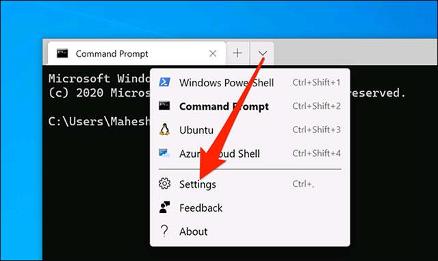 Comment réinitialiser le terminal Windows aux paramètres par défaut