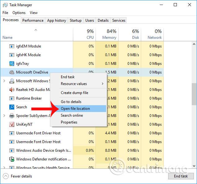 Come risolvere OneDrive che causa il sovraccarico della CPU su Windows 10